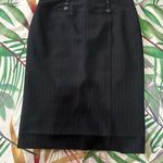 Striped work skirt, black pencil skirt, a line skirt, office skirt, skirt suit Size 6 Photo 3