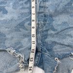 Levi's Levi’s Womens 501 Button Fly Camo Print Cutoff Denim Jean Shorts Size 32 (US 14) Photo 9