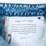American Eagle  Tomgirl‎ Jeans Womens Size 6 Regular Ripped Distressed Light Wash Photo 6