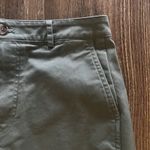 J.Crew Woman's Green Pencil Skirt with Pockets Size 8 Petite Photo 5