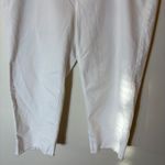J. Jill White High Rise Straight Leg Crop Jeans Size 20R Photo 2