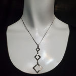 Piercing Pagoda Sterling Silver Box Chain Necklace Photo 0