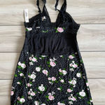Adore Me  Primrose Slip Dress Black Medium NWT IN PACKAGE Photo 0