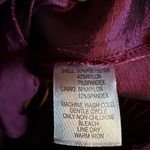 House of Harlow Eggplant Wine Satin Shimmer Cropped Bustier Top, Size M, NWOT Photo 6