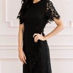 Rachel Parcell Women’s  Black Lace Sheath Dress Size XS Photo 0