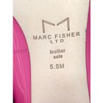 Marc Fisher  Pumps Size 5.5 Zala in Barbie Pink Patent Leather Pointed Toe Heels Photo 5