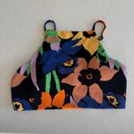 Roxy  Color jam Bralette bikini top high neck top black large Photo 4