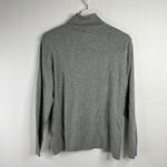 Chico's Chico’s Size 3 US XL 16 Sweater Ashlan Turtleneck Grey Pullover Long Sleeve Cozy Photo 9