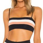 l*space L* Rebel Stripe Bikini Top. Size XSmall. New With Tags. Photo 0