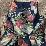 Eliza J  Floral Multicolor Jacquard Dress XS/ S Photo 2
