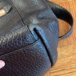 Coach  pebble leather bag black Photo 6
