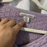Happily Grey Purple Sweater Size M Photo 2