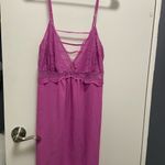 INC XL pink chemise dress or slip women's silky Photo 4