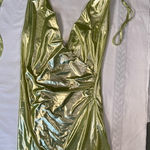 Princess Polly , halter top green‎ dress. Sz 4 Photo 0