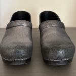 Dansko  Professional metallic suede clogs black size 41 Photo 2