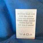 Goldie 100% Cotton Rib Henley Royal Blue Tank Mini Dress Size Small NWT Photo 8