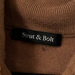 Strut & Bolt  Tan Long Sleeve Jumpsuit Photo 2