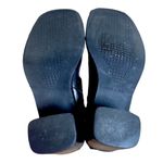 Vintage 90s Y2K Chunky Black Leather Boots Made in Brazil Size 6 Photo 6