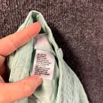 Crown & Ivy Shelby Shorts Womens 16 Textured Mint Green Stretch Scalloped Hem Photo 4