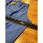 Maeve Anthropologie  Liban Shawl Sleeveless Dress Blue Small Photo 7