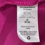 Black floral kimono wrap top and bright pink dress with pockets size medium Photo 4