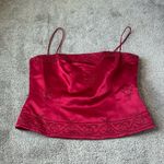 Michaelangelo  Red Satin 3 Piece Skirt Set SIZE 10 Photo 1