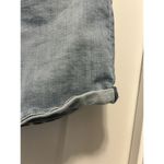 Levi's Levi’s Women's Denim Jean Shorts Size 32 Mid Length Zip Fly Cuffed Light Wash Photo 4