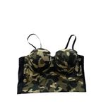 Giorgia Camo Bustier Green Size L NWT Size L Photo 1