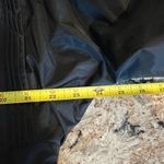 Vintage Weather Wise Raincoat Trench Black Fashion Belted Size 11/12 Sz M/L Size M Photo 12