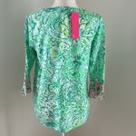 Lilly Pulitzer  Pink/Green Keina Tunic sz XS Photo 3