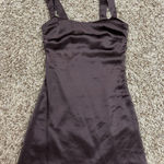 Peppermayo  brown mini satin dress size 2! Photo 0