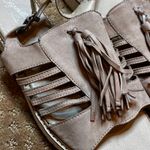 Seychelles BEIGE FRINGE SANDAL TASSEL COUNTRY WESTERN SZ 10 LEATHER BOHO COMFORT Photo 1