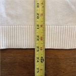 Ralph Lauren Lauren  Women's Pullover Sweater Size M White Lace Shoulders Photo 2