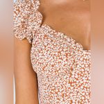 Princess Polly • NWT Just Like Heaven Midi Dress Brown White Floral Photo 4