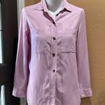 Massimo Dutti  pink button up blouse Photo 0