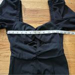 Showpo. Black Mini Dress Size 4 Photo 3