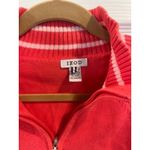 IZOD  tennis sweater full zip‎ XL pink salmon Photo 1