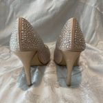 Lulu Townsend Women's Peep Toe Party Special Occasion Rhinestone Heels Size 7 Photo 2