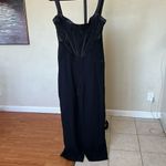 House Of CB  'Mylene' Black‎ Corset Jumpsuit NWOT Photo 3