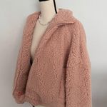 Urban Outfitters pink sherpa teddy bear jacket Photo 6