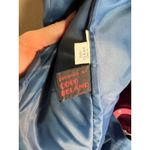 suit skirt set 1980s blue boxy boyfriend straight skirt Size 12 Photo 8