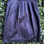 Banana Republic black strapless dress with a velvet bodice and a satin skirt Photo 3