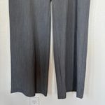 A New Day Solid Gray “Stretch Elastrado” Wide Leg Dress Pants Photo 3