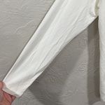 CAbi Around The Clock Center White Long Sleeve knit Top Size medium Photo 1