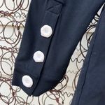 Boston Proper Beyond Travel Color Block PaneledBlack White Jacket NWT SMALL Photo 3