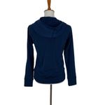 Levelwear Sweater Medium Blue Hooded Pullover Cozy Athleisure Sport Streetwear Photo 4