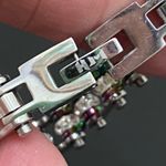 Rainbow Stainless Steel Bling Mini Motorcycle Bike Chain Bracelet 28.7g Photo 14