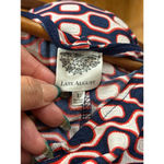 Late August Women's  Blouse, Size L, Navy and Red Photo 3
