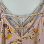 Free People Pink Strappy Flower Print Tank Top Photo 8