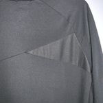 Reebok Black Zip Up Athletic Sporty Stretch Knit Jacket Zip Side Pockets XL Photo 6